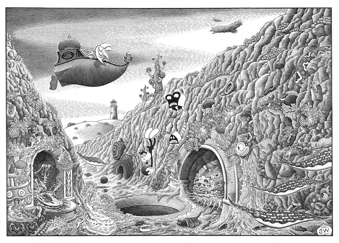 Print: FRANK'S PLUNGE