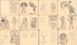 Original art: complete sketchbook