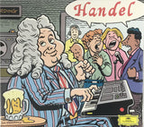 Original art: Sketch for HANDEL music CD.