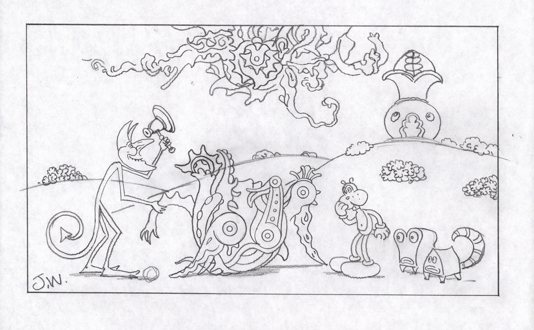 Original art- pencil drawing